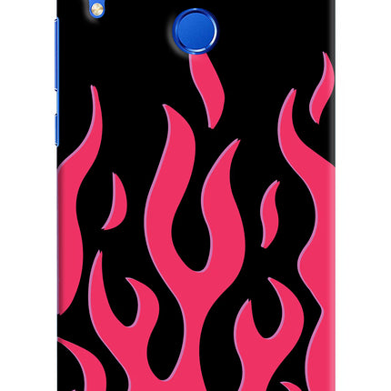 Fire Flames Honor 8X Hard Case Back Cover by Casekaro
