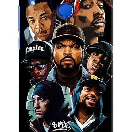 Rappers Honor 8X Hard Case Back Cover by Casekaro