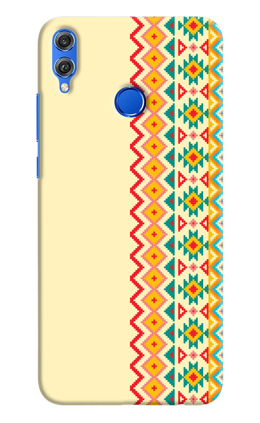 Ethnic Seamless Honor 8X Back Cover, Hard case