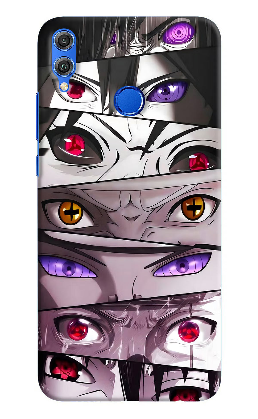 Naruto Anime Honor 8X Back Cover, Hard case