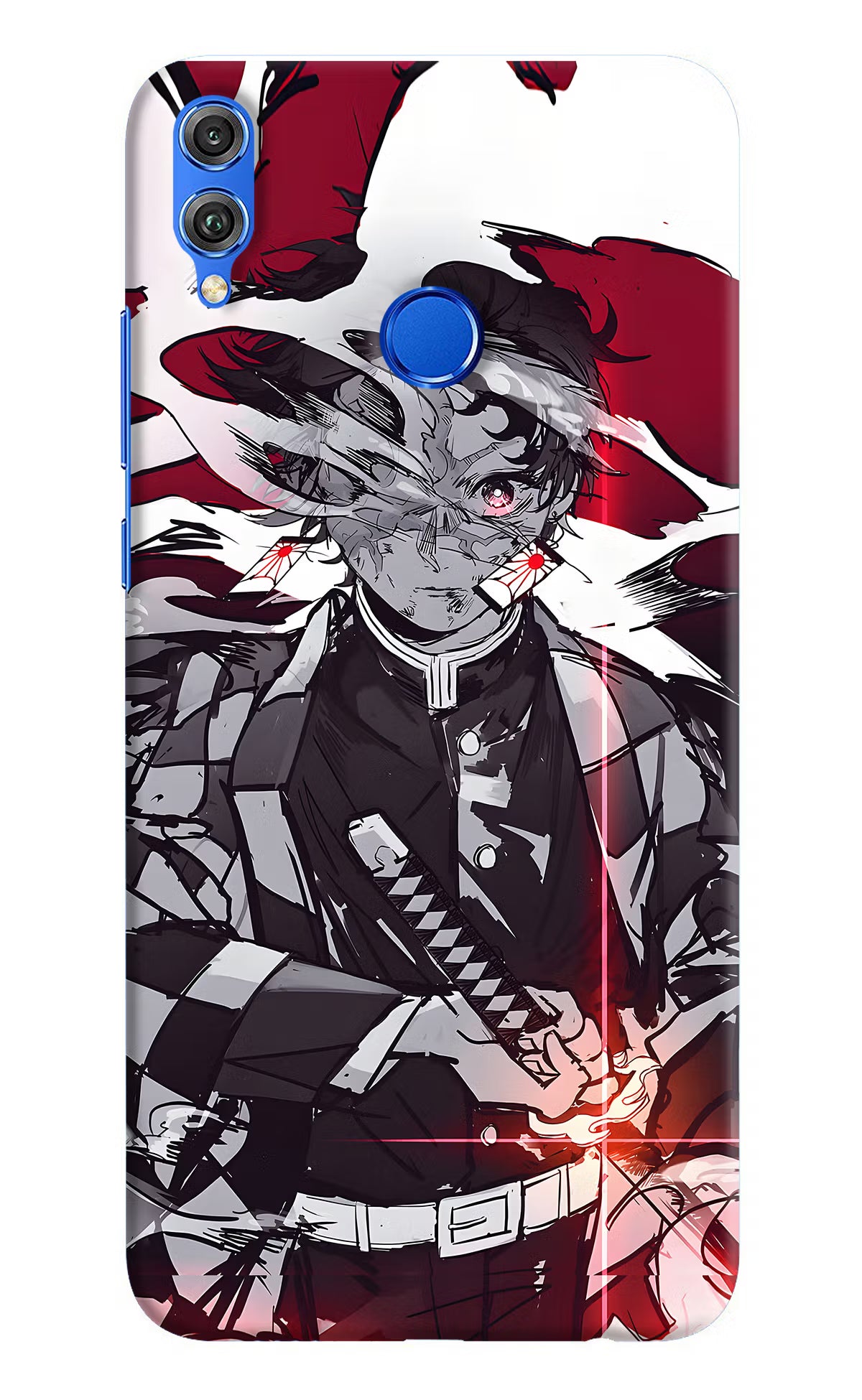 Demon Slayer Honor 8X Hard Case Back Cover by Casekaro
