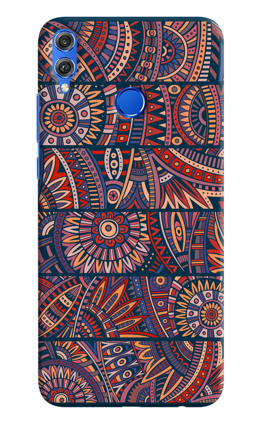 African Culture Design Honor 8X Hard Case Back Cover by Casekaro