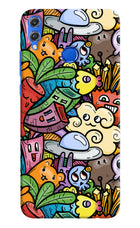 Veggie Doodle Honor 8X Hard Case Back Cover by Casekaro
