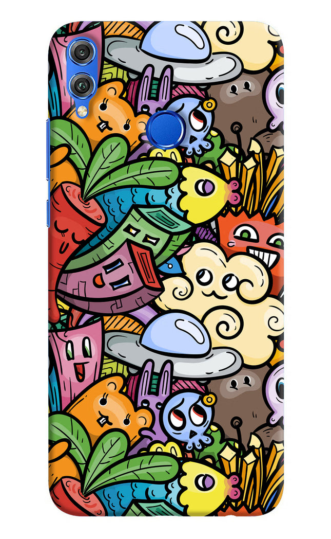 Veggie Doodle Honor 8X Hard Case Back Cover by Casekaro