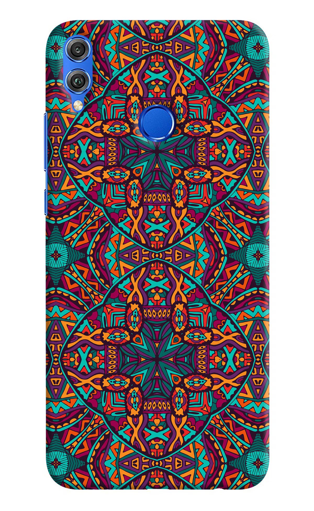 Colour Mandala Honor 8X Hard Case Back Cover by Casekaro