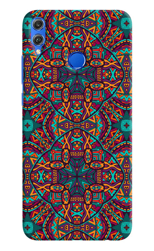 Colour Mandala Honor 8X Hard Case Back Cover by Casekaro