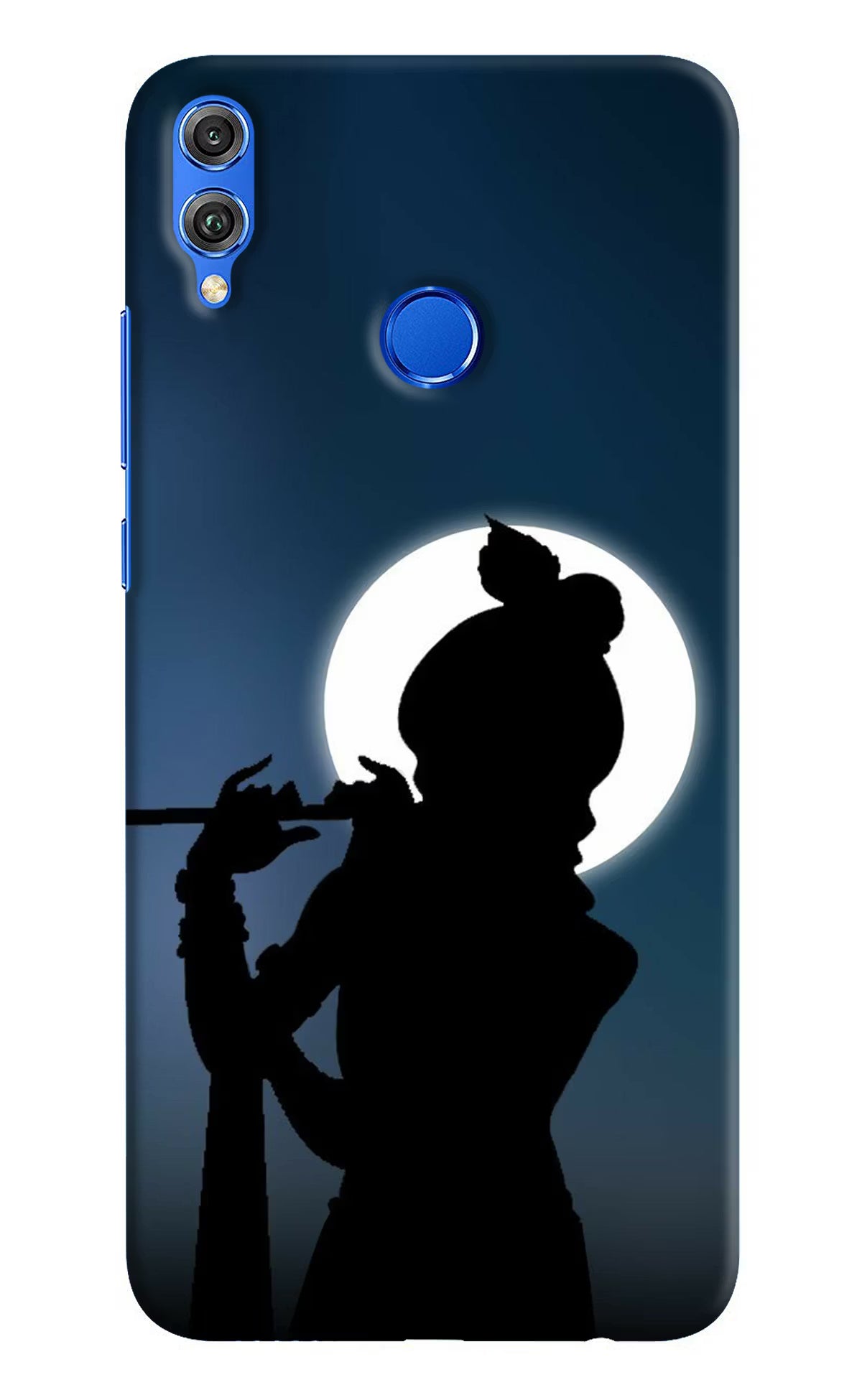 Shri Krishna Silhouette Honor 8X Hard Case Back Cover by Casekaro