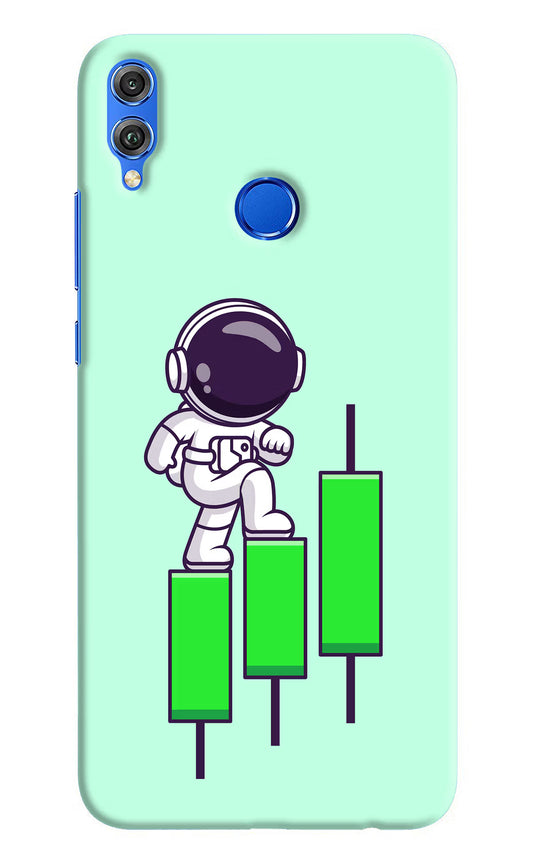 Astronaut Trader Honor 8X Hard Case Back Cover by Casekaro
