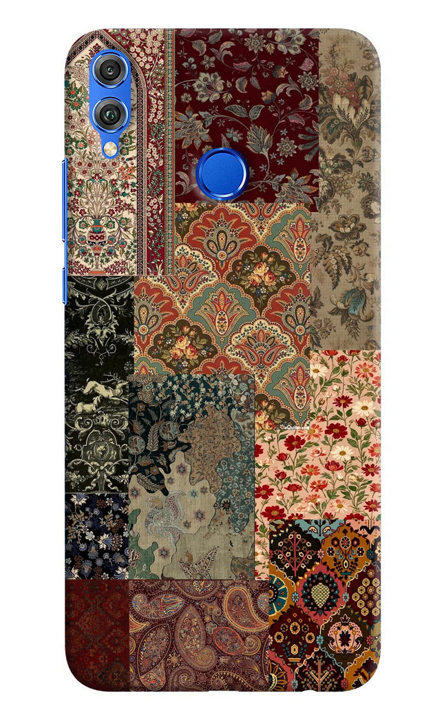 Desi Print Honor 8X Hard Case Back Cover by Casekaro