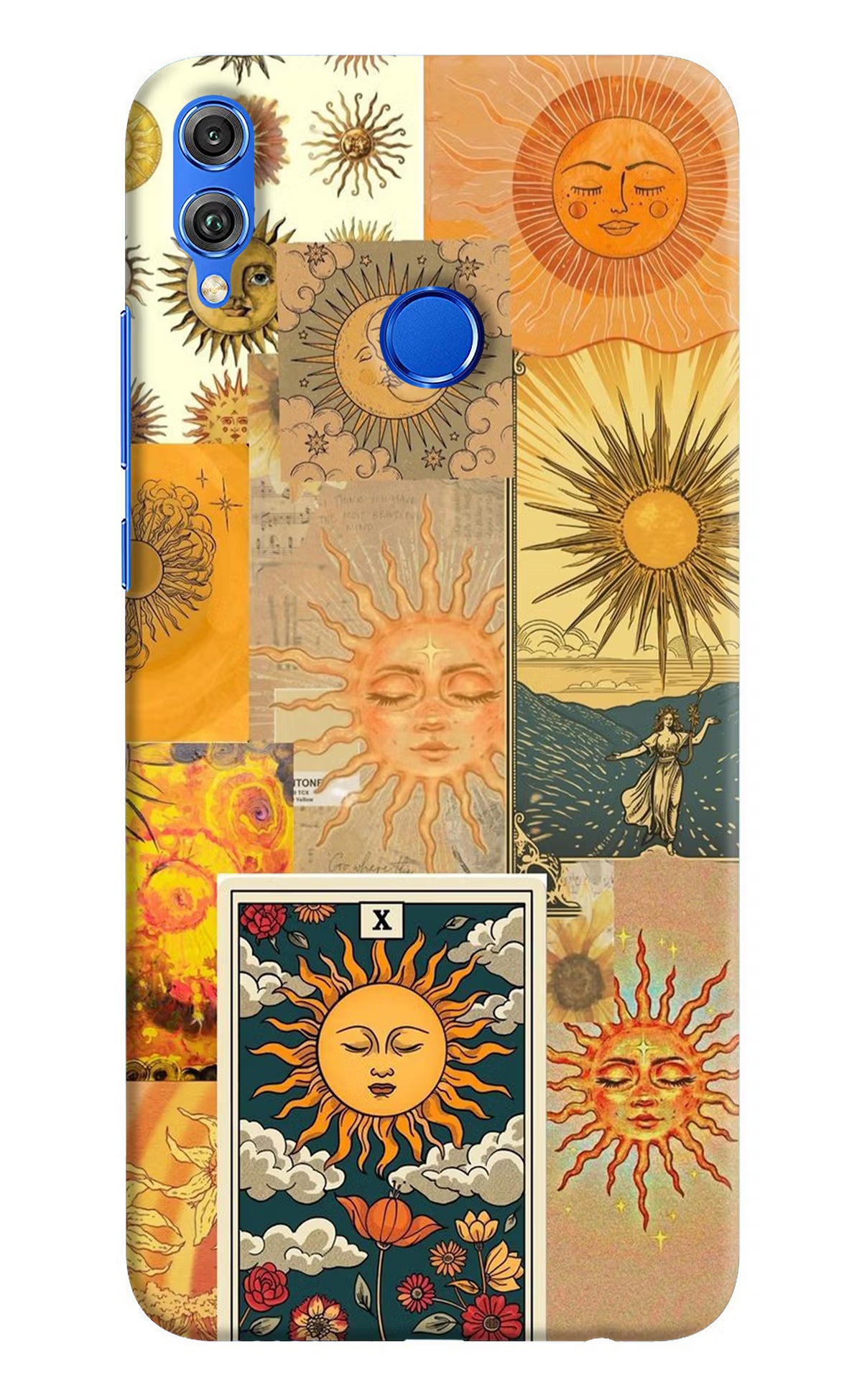 Sun Honor 8X Hard Case Back Cover by Casekaro