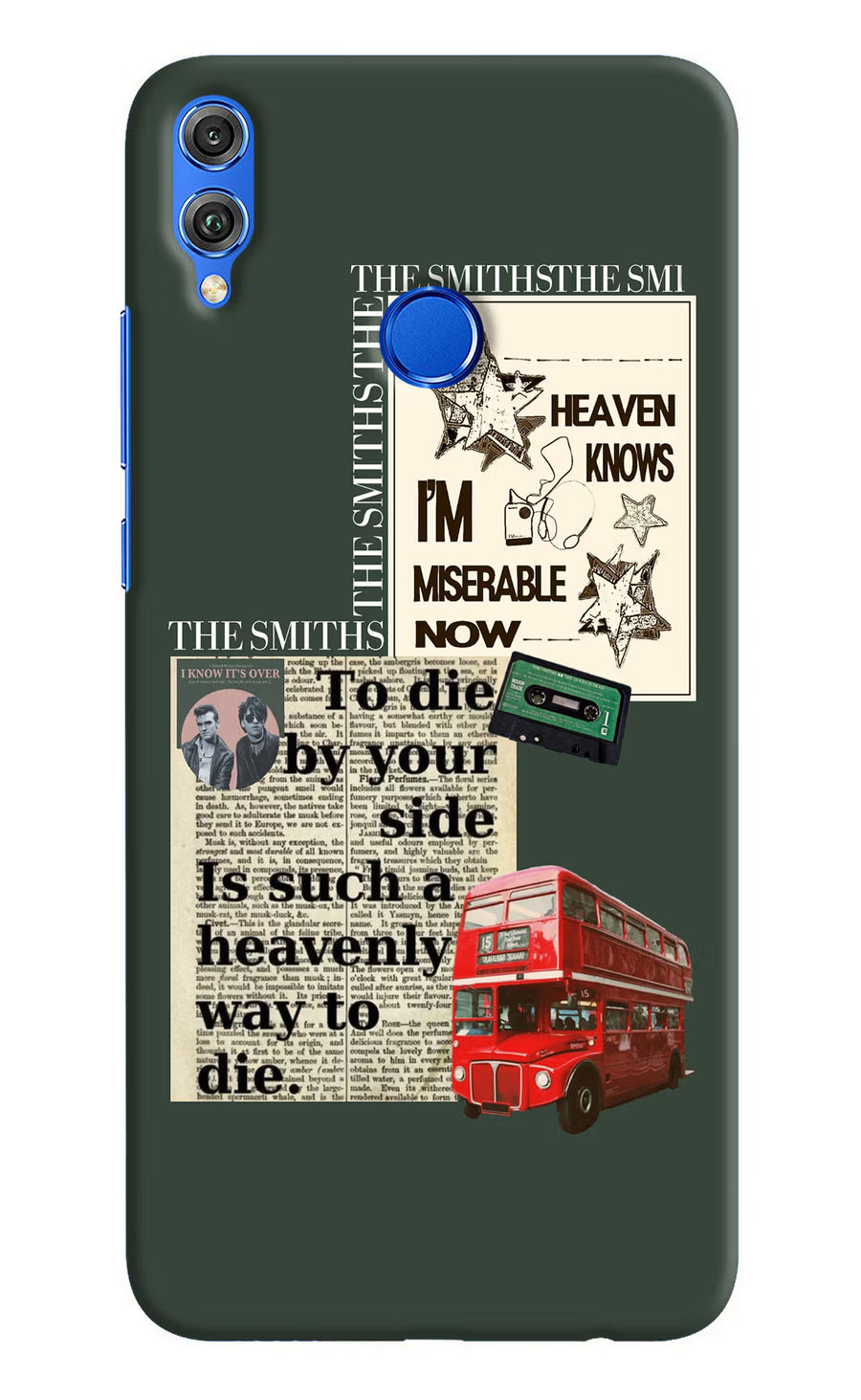 The Smiths Honor 8X Back Cover, Hard case