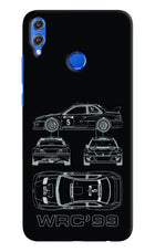 WRC'99 Honor 8X Hard Case Back Cover by Casekaro
