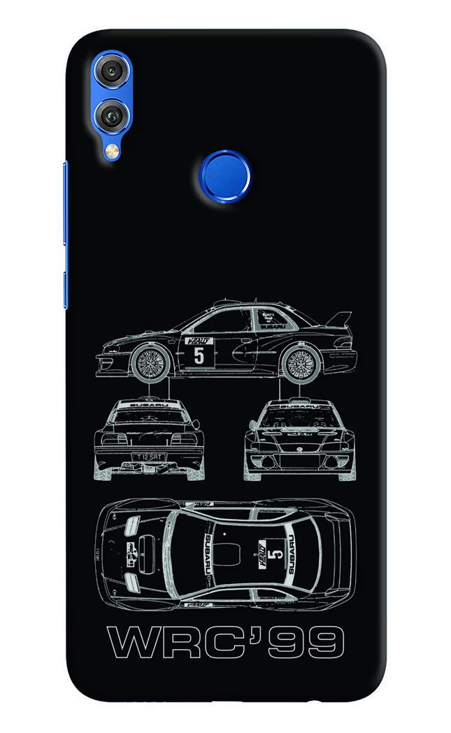 WRC'99 Honor 8X Hard Case Back Cover by Casekaro