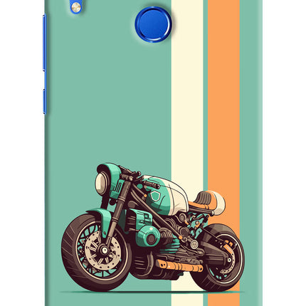 Striped Moto Drift Honor 8X Hard Case Back Cover by Casekaro