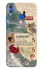 Cancer Zodiac Honor 8X Hard Case Back Cover by Casekaro