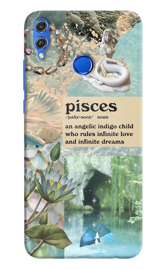 Pisces Zodiac Honor 8X Hard Case Back Cover by Casekaro