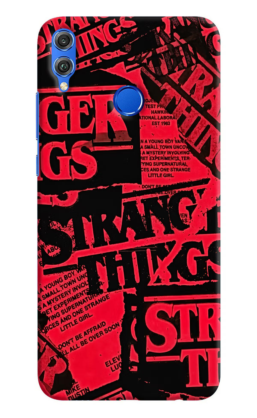 Ordinary Things Honor 8X Back Cover, Hard case