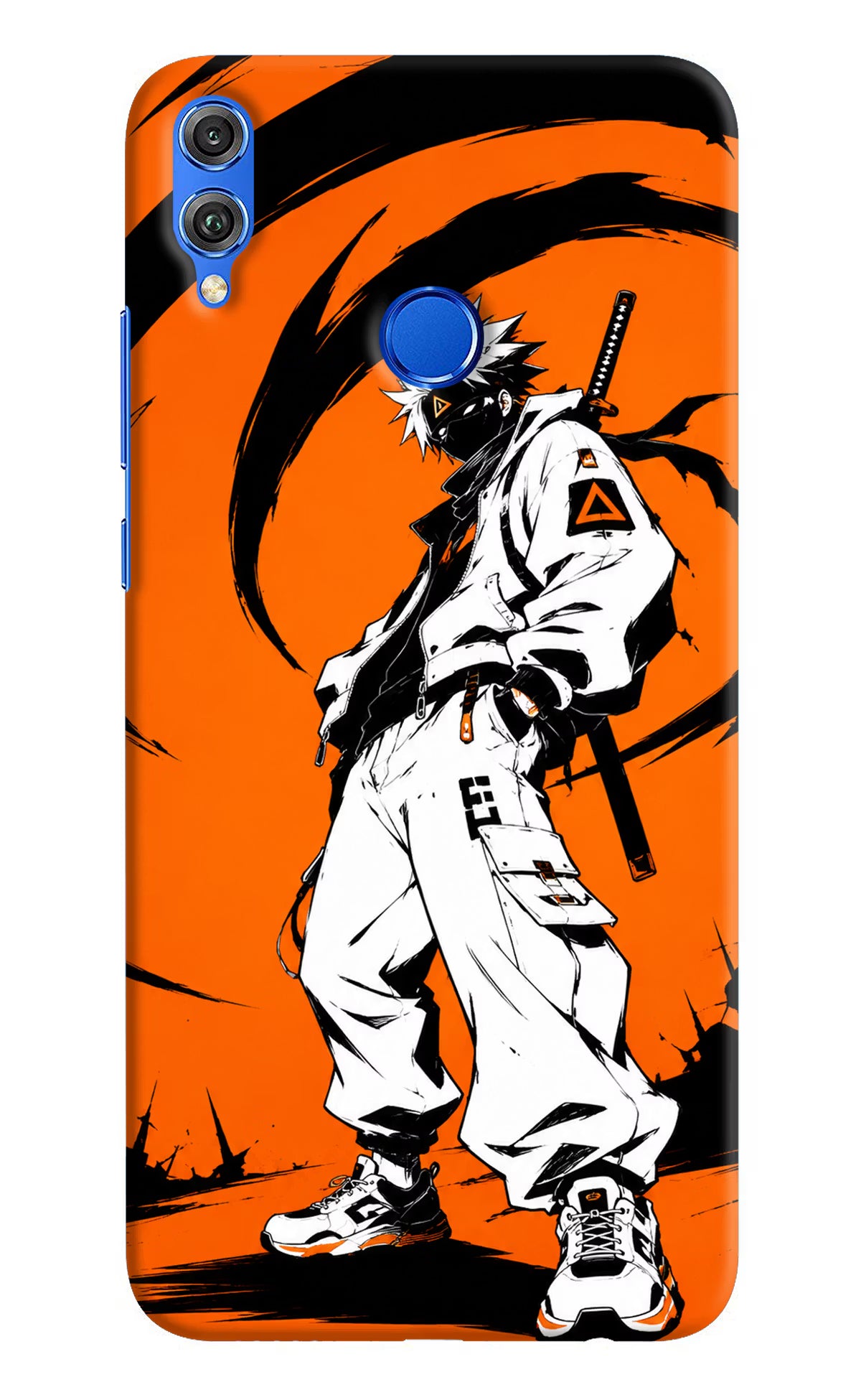 Street Samurai  Honor 8X Hard Case Back Cover by Casekaro