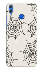 Spider Web Honor 8X Hard Case Back Cover by Casekaro