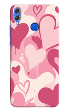 Hearty case Honor 8X Hard Case Back Cover by Casekaro