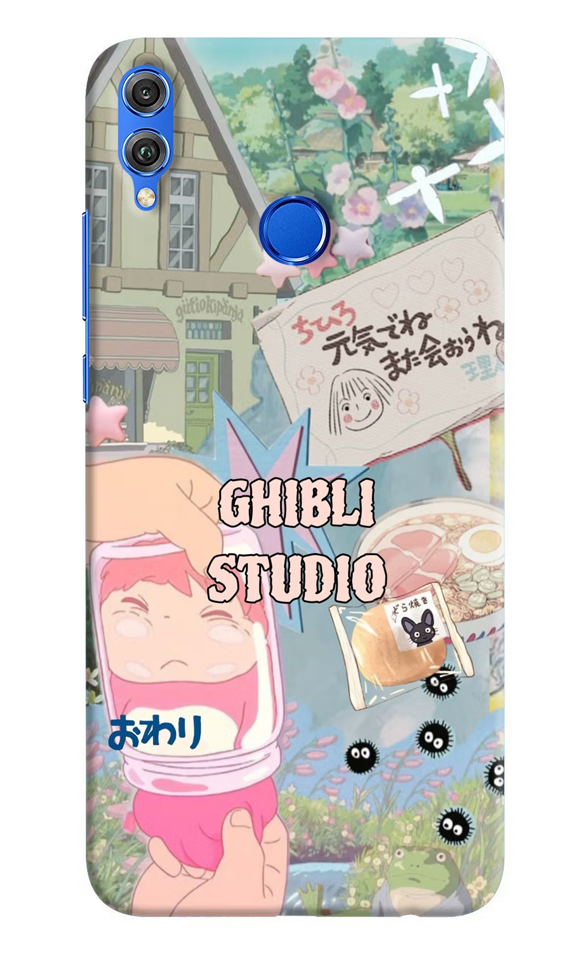 Studio Ghibli Honor 8X Back Cover