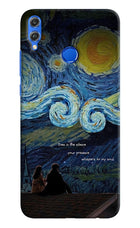 Softcore Honor 8X Hard Case Back Cover by Casekaro