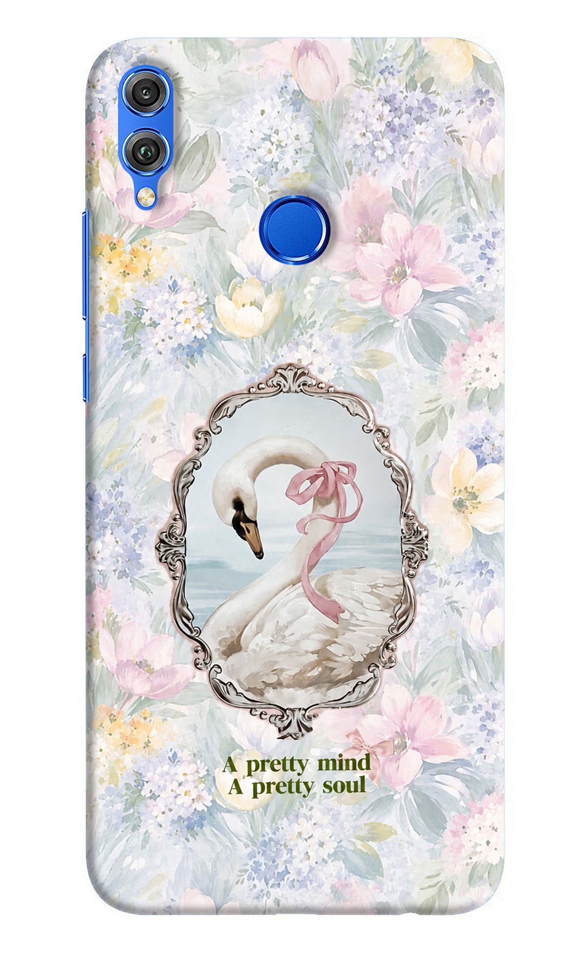 Pretty Mind Pretty Soul Honor 8X Back Cover