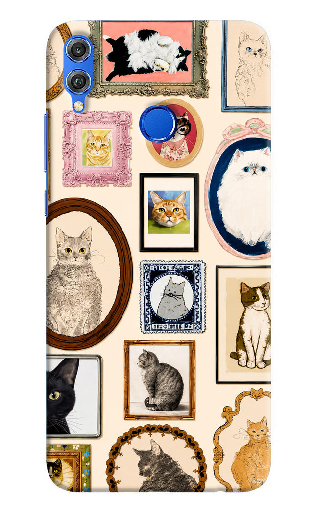 Mirror Cats Honor 8X Hard Case Back Cover by Casekaro