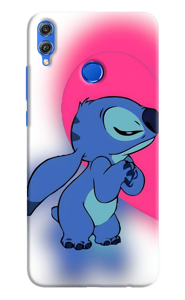 Stitch Hug Honor 8X Hard Case Back Cover by Casekaro