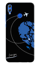 Love Orbit Honor 8X Hard Case Back Cover by Casekaro