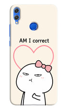 Always Right Honor 8X Hard Case Back Cover by Casekaro