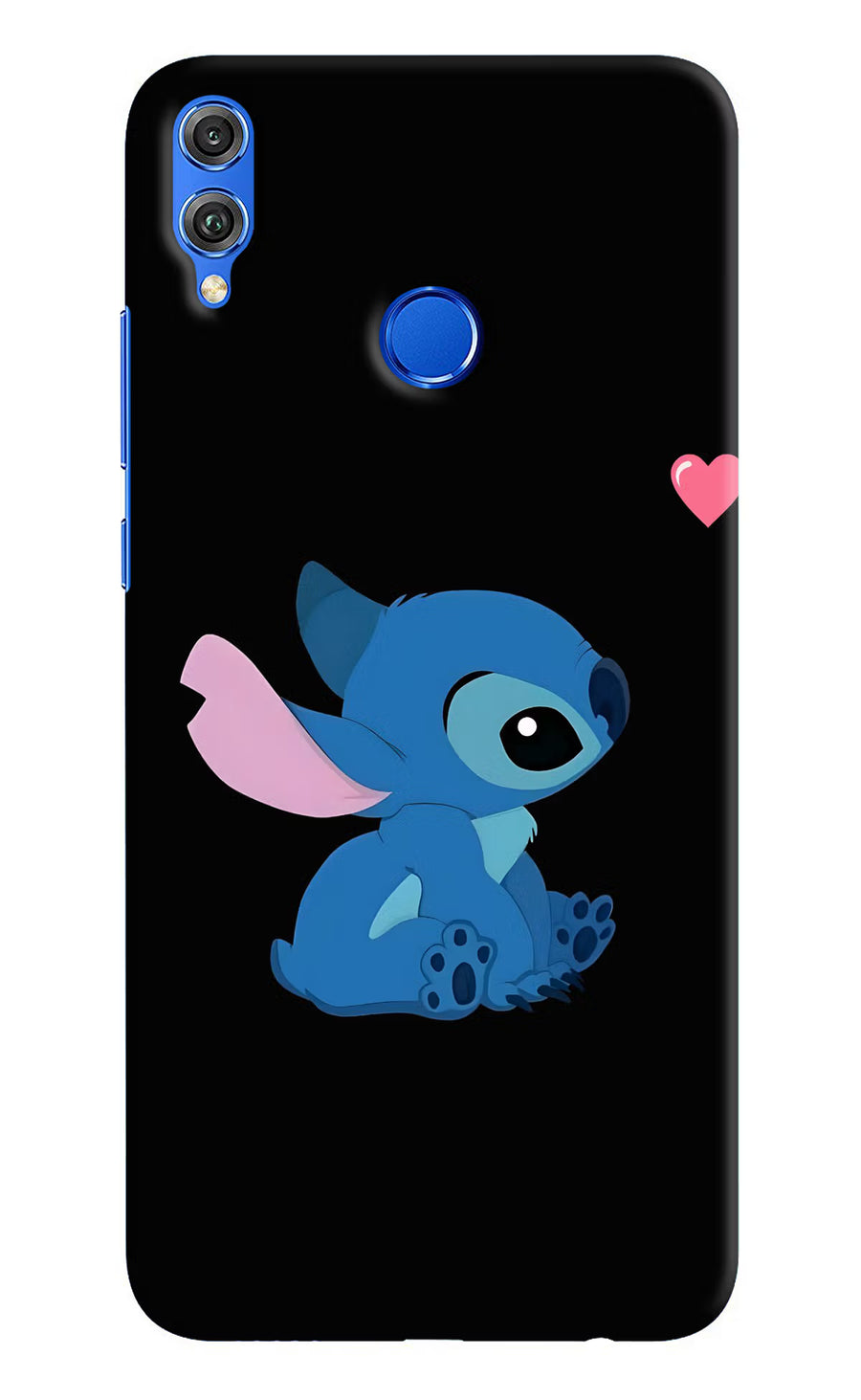 Stitch Crush Honor 8X Back Cover, Hard case