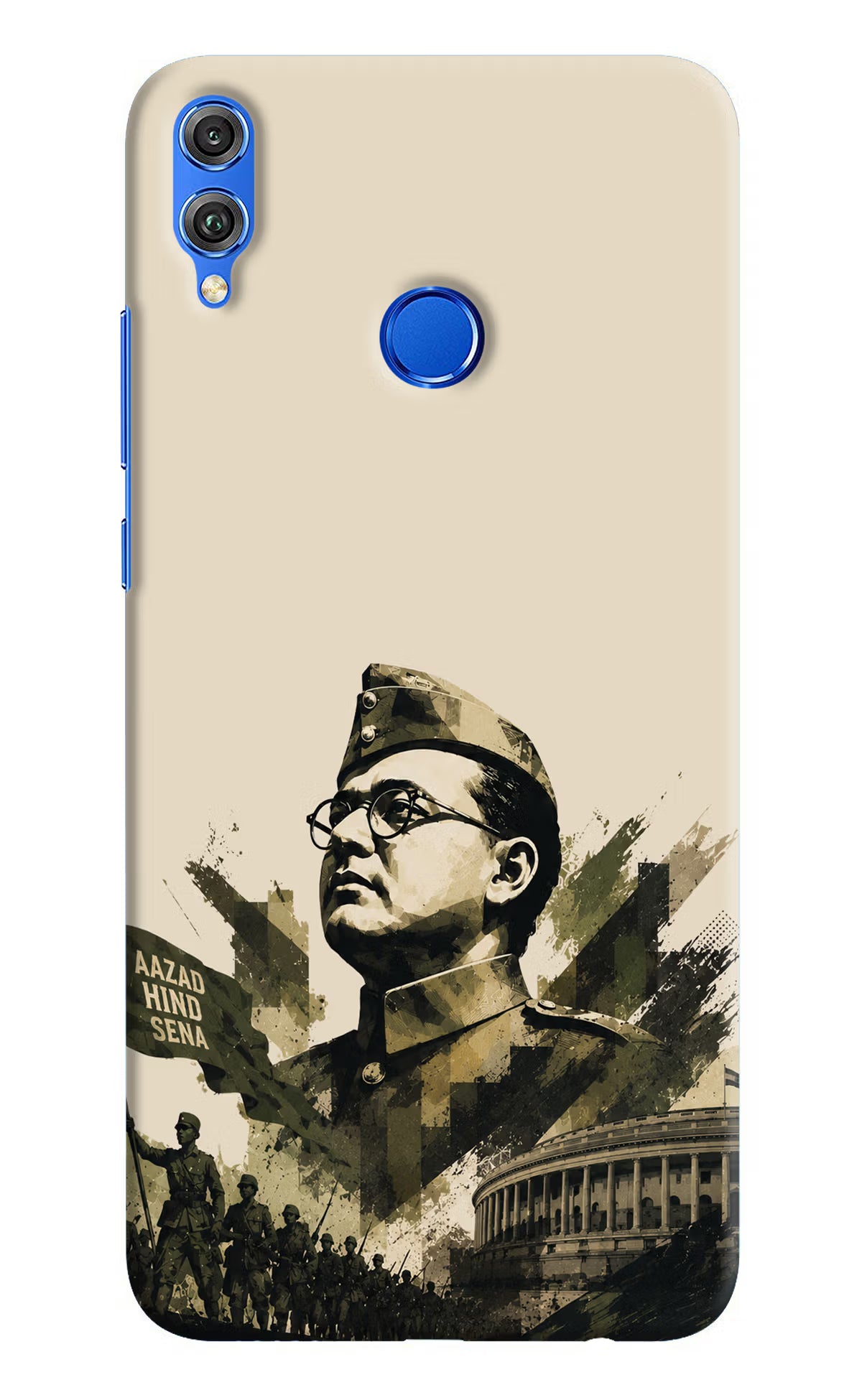 Netaji Rising Honor 8X Back Cover