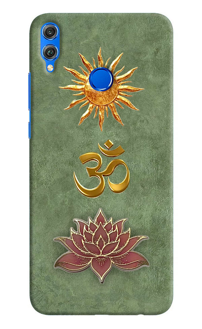 Om & Lotus Honor 8X Back Cover