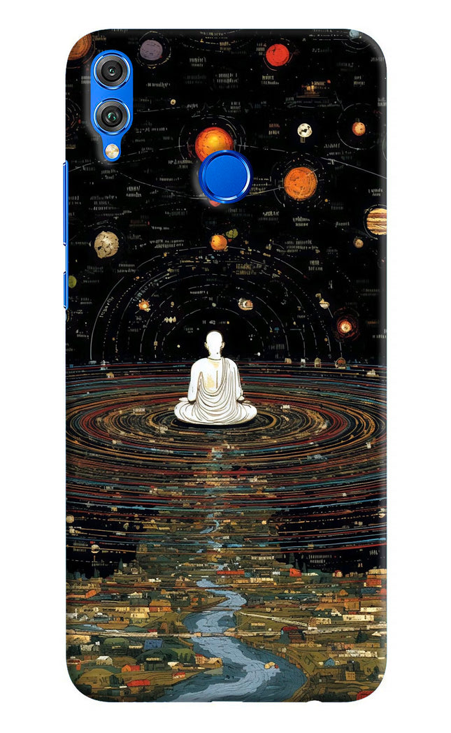 Space Monk Honor 8X Hard Case Back Cover by Casekaro