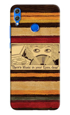 Vinyl Stripes Honor 8X Back Cover