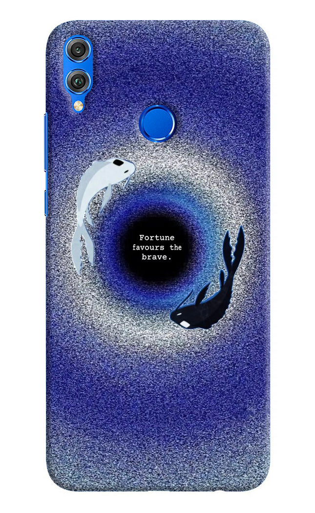 Dark Koi Honor 8X Hard Case Back Cover by Casekaro