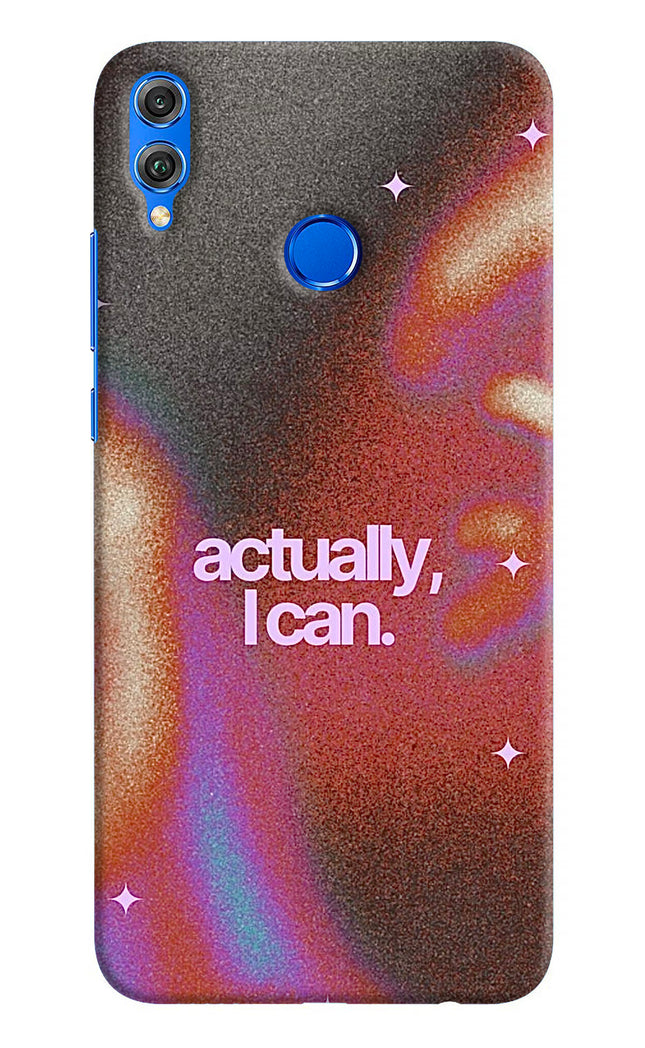 Pink Aura Honor 8X Hard Case Back Cover by Casekaro
