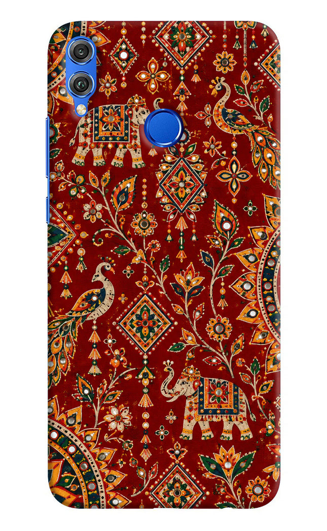 Laal Riwaaz Honor 8X Hard Case Back Cover by Casekaro