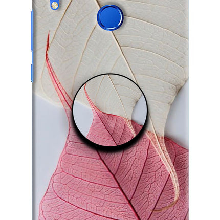 White Pink Leaf Honor 8X Pop Case by Casekaro
