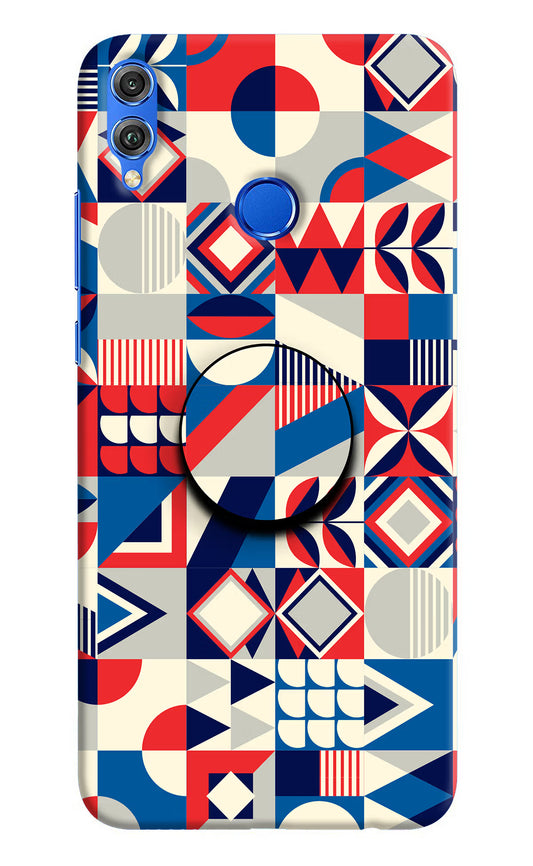Colorful Pattern Honor 8X Pop Case by Casekaro