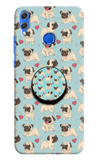 Pug Dog Honor 8X Pop Case by Casekaro