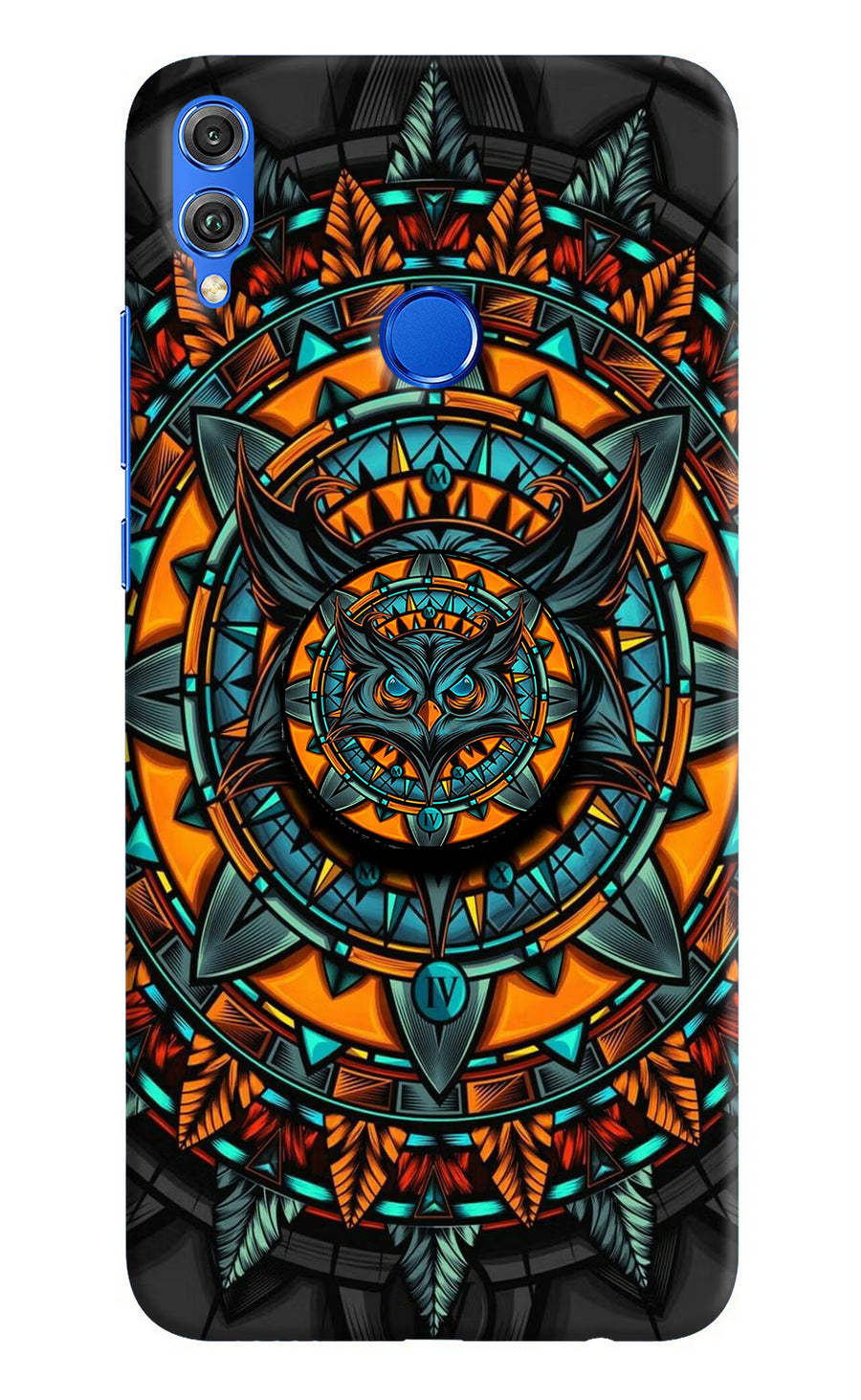 Angry Owl Honor 8X Pop Case, Hard case