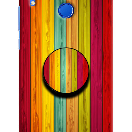 Multicolor Wooden Honor 8X Pop Case by Casekaro