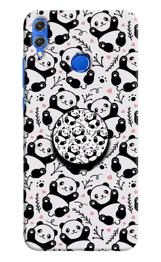 Cute Panda Honor 8X Pop Case by Casekaro