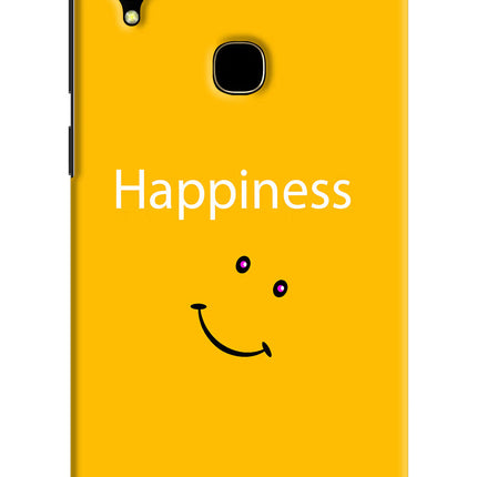 Happiness With Smiley Vivo V11 Hard Case Back Cover by Casekaro