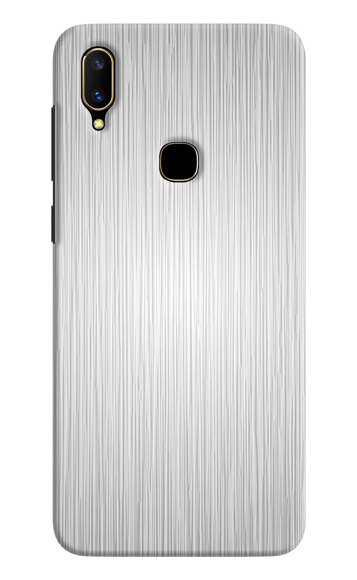 Wooden Grey Texture Vivo V11 Hard Case Back Cover by Casekaro
