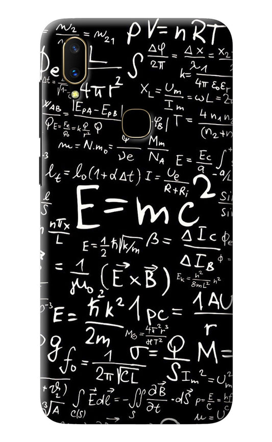Physics Albert Einstein Formula Vivo V11 Back Cover