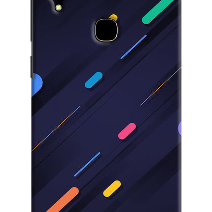 Abstract Design Vivo V11 Hard Case Back Cover by Casekaro