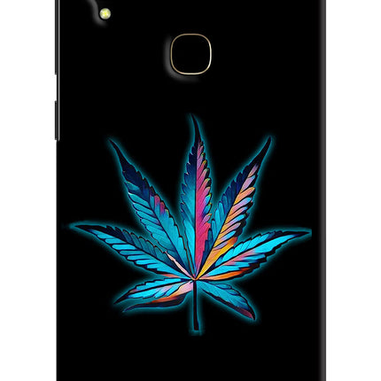 Weed Vivo V11 Hard Case Back Cover by Casekaro